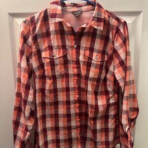 Eddie Bauer XS Quick Dry Button Up